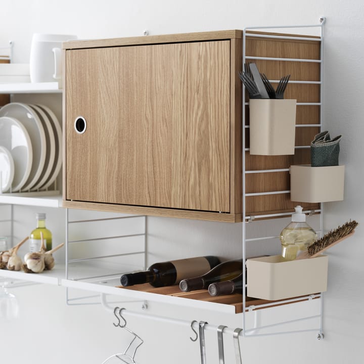 3 String Organizers, Beige String