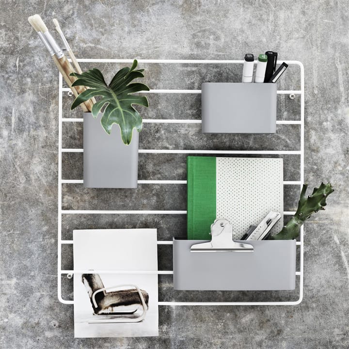 3 String Organizers, Gris String
