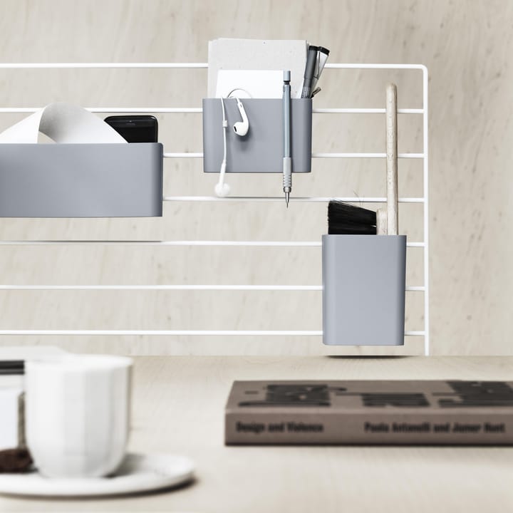 3 String Organizers, Gris String