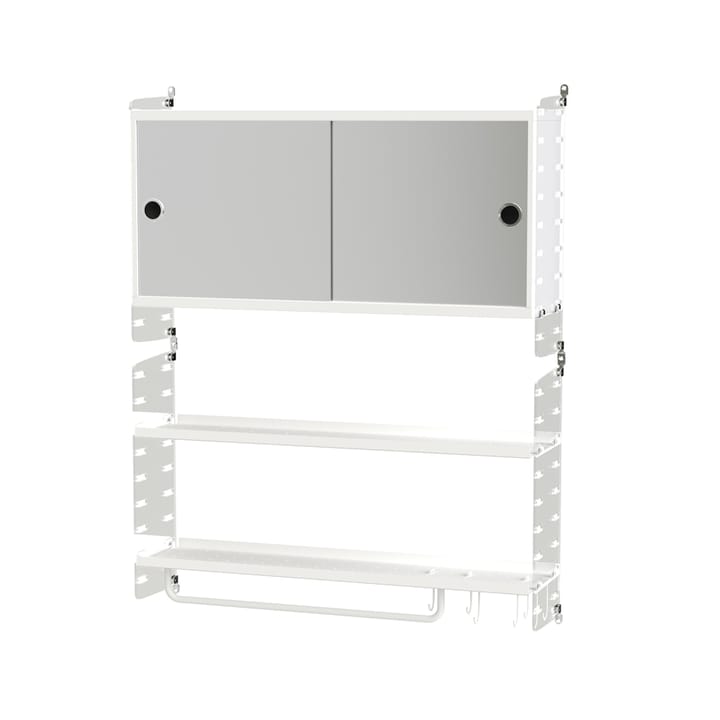 Baño String blanco y Plex - Combinación D - undefined - String