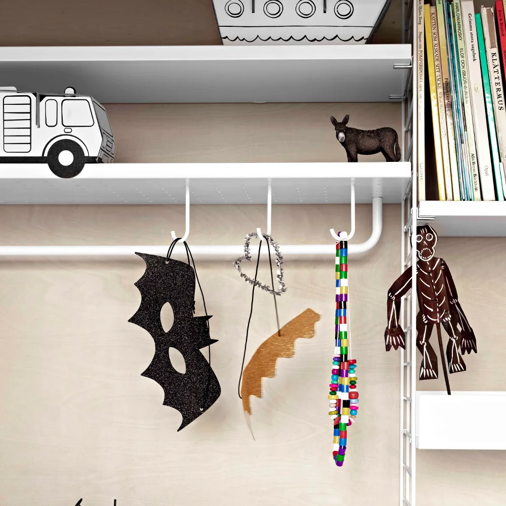 Barra de colgar String, Beige, 78 cm String