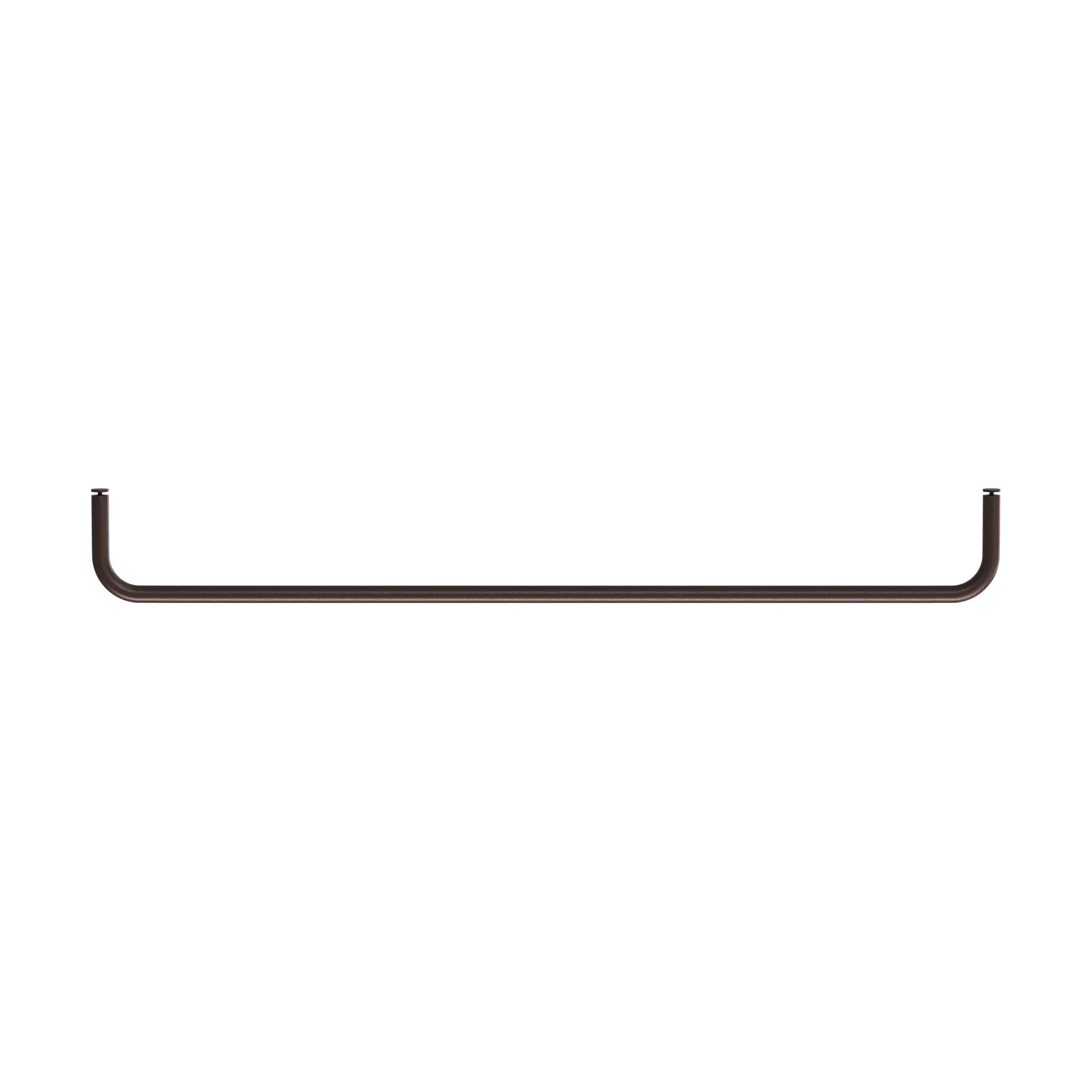 Barra de colgar String, Marrón oscuro, 78 cm String