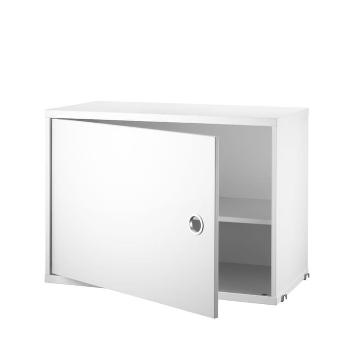 Cabinet con puerta batiente String - Blanco, 58x30 cm - String