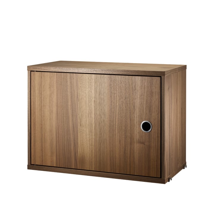 Cabinet con puerta batiente String - Nogal, 58x30 cm - String