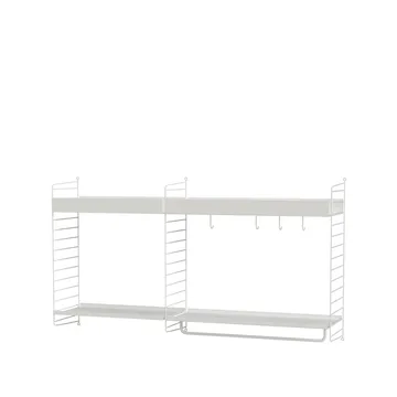 Cocina String blanco - Combinación A - String