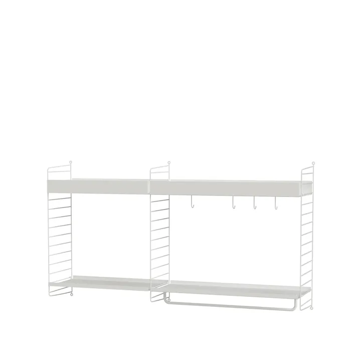 Cocina String blanco - Combinación A - String