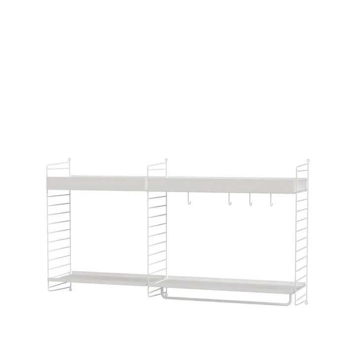 Cocina String blanco - Combinación A - String