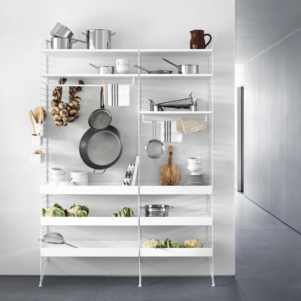 Cocina String blanco - Combinación G,  String