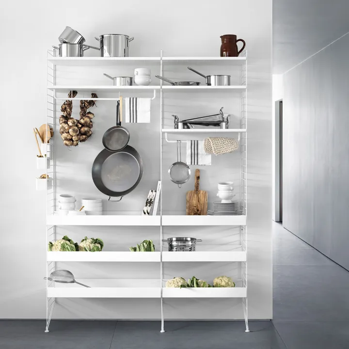 Cocina String blanco - Combinación G - String