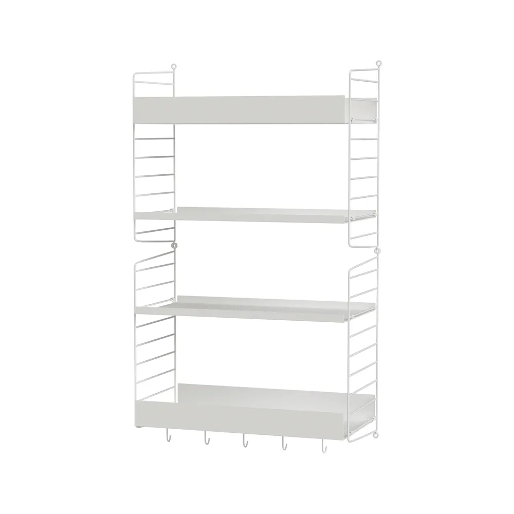 Cocina String blanco - Combinación H,  String