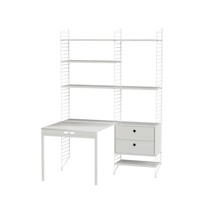 Combinación Espacio de trabajo String E - blanco - String