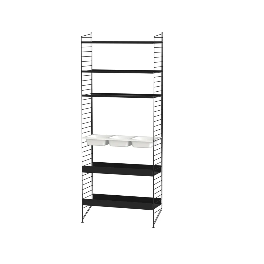 Combinación L Baño String - negro String