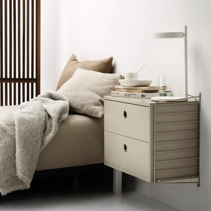 Dormitorio String beige - Combinación A - String