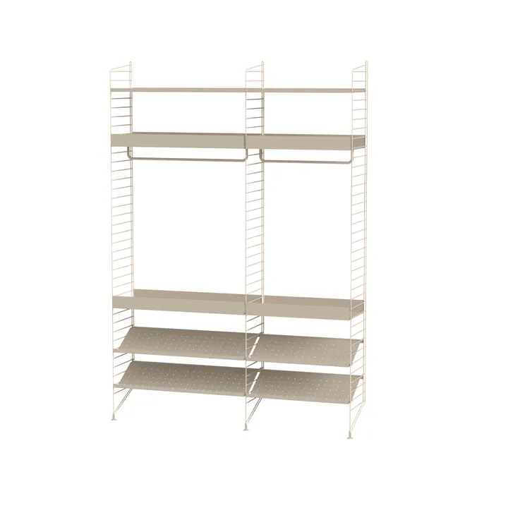 Dormitorio String beige - Combinación C - String