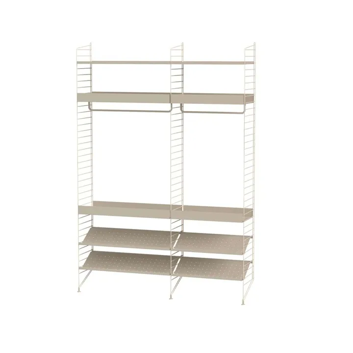 Dormitorio String beige - Combinación C - String