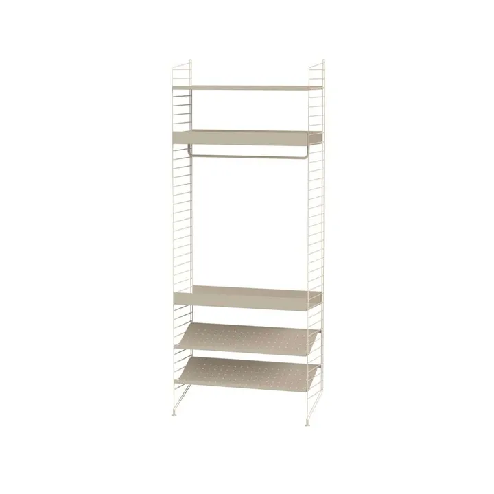 Dormitorio String beige - Combinación D - String