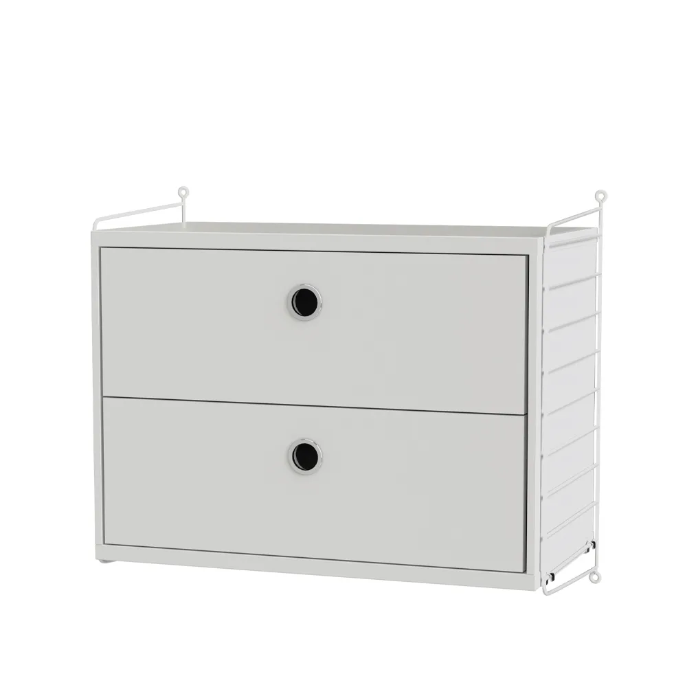 Dormitorio String blanco - Combinación A,  String