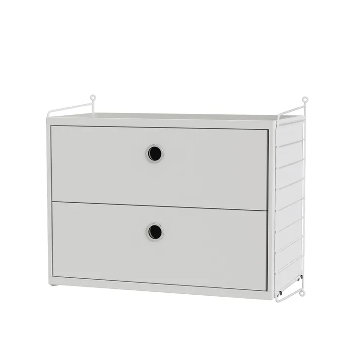 Dormitorio String blanco - Combinación A - String