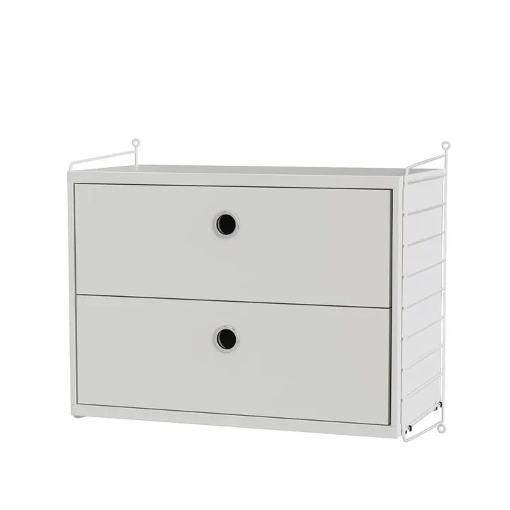Dormitorio String blanco - Combinación A - String