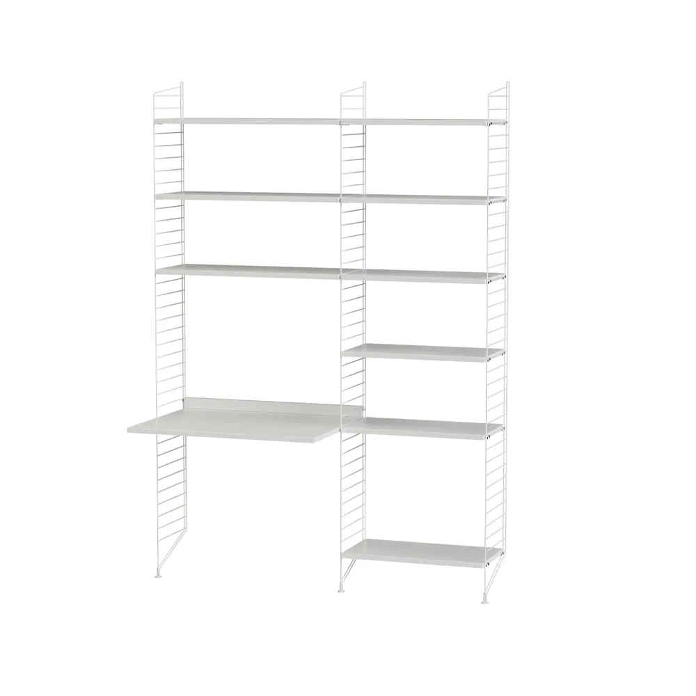 Dormitorio String blanco - Combinación B,  String