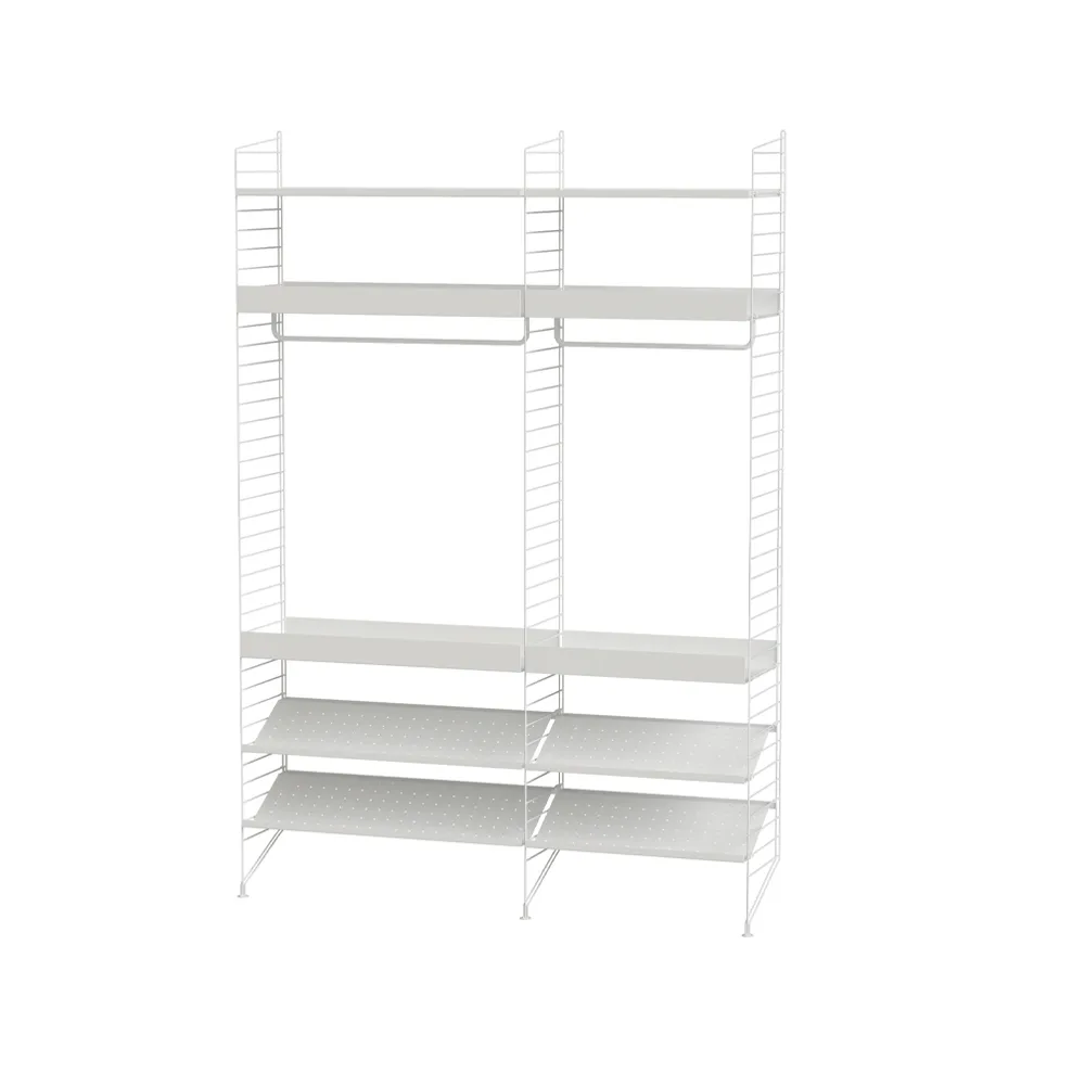 Dormitorio String blanco - Combinación C,  String