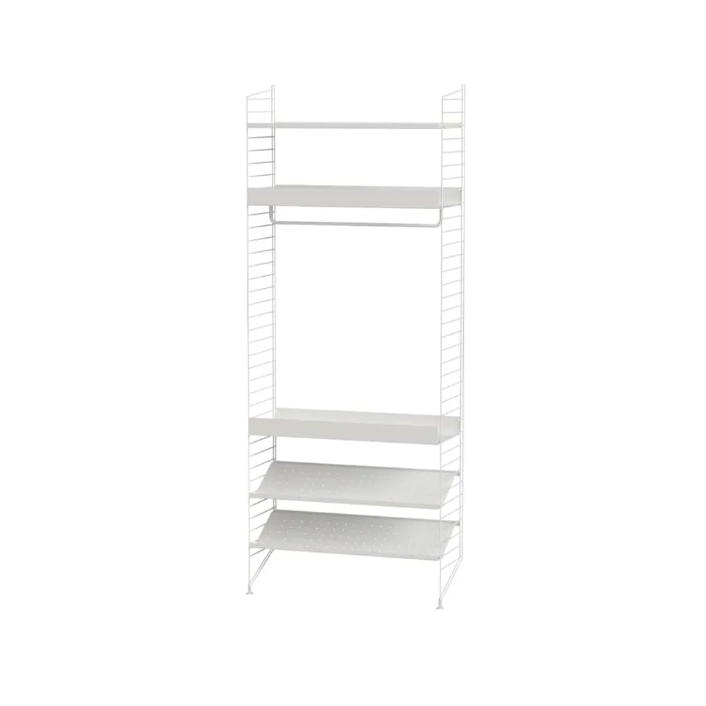 Dormitorio String blanco - Combinación D String