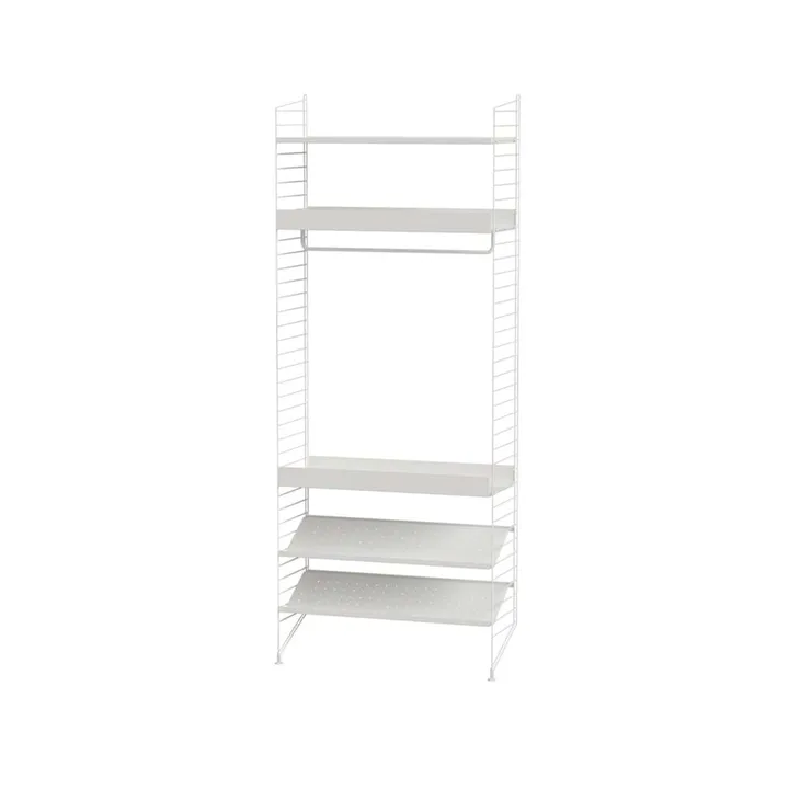 Dormitorio String blanco - Combinación D - String