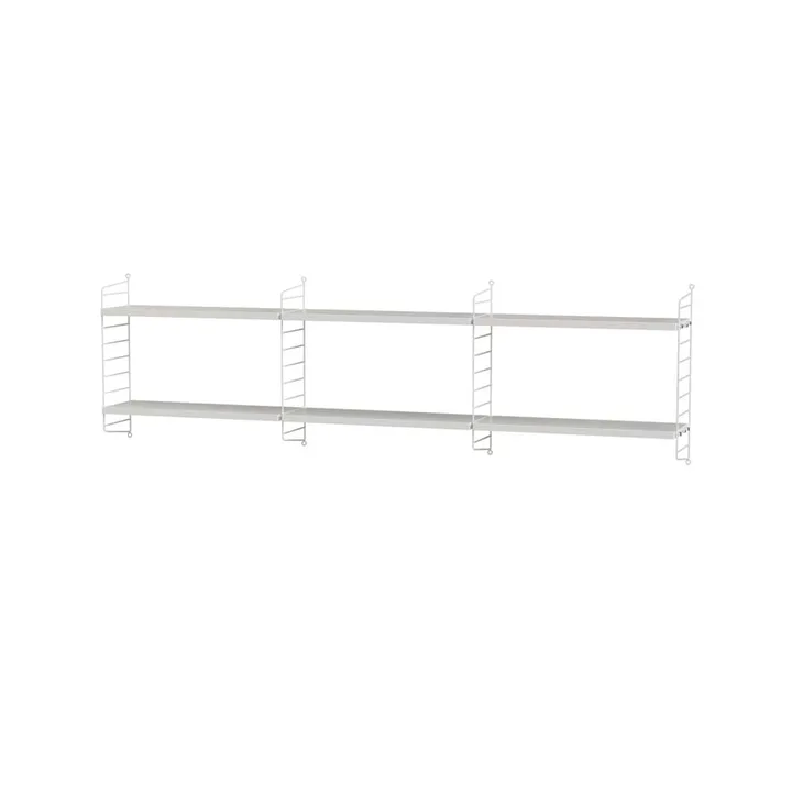 Dormitorio String blanco - Combinación E - String