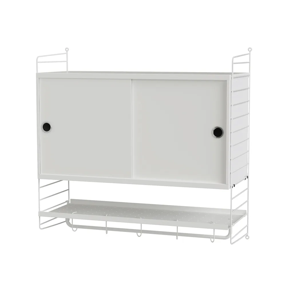Dormitorio String blanco - Combinación F,  String