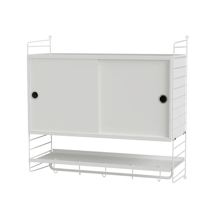 Dormitorio String blanco - Combinación F - String