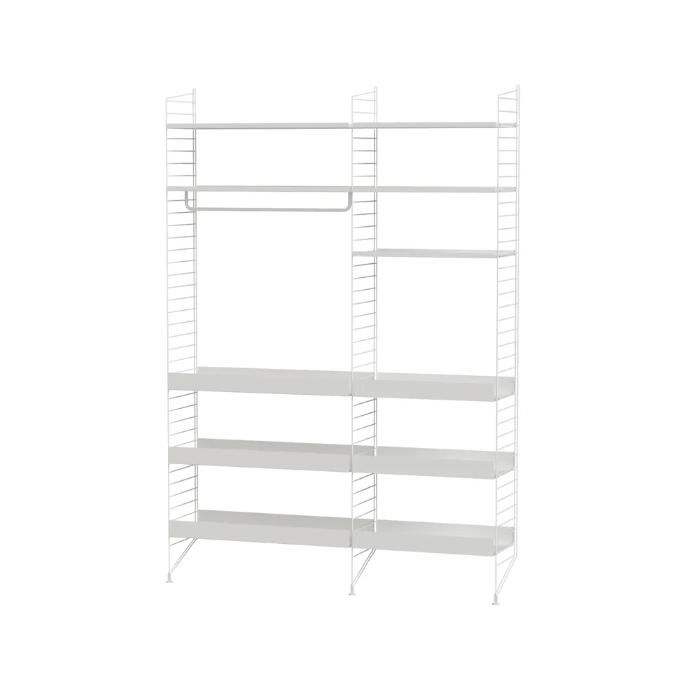 Dormitorio String blanco - Combinación F String
