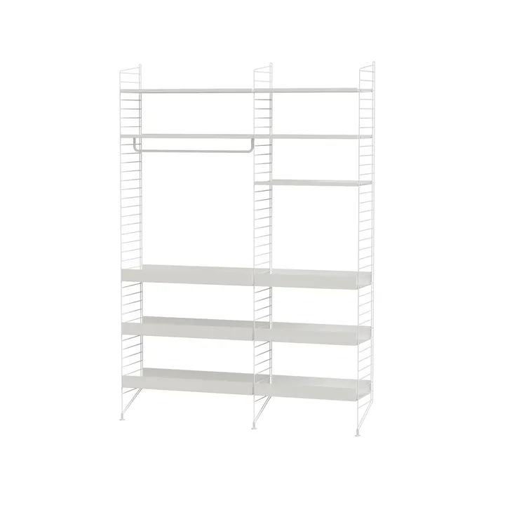 Dormitorio String blanco - Combinación F - String
