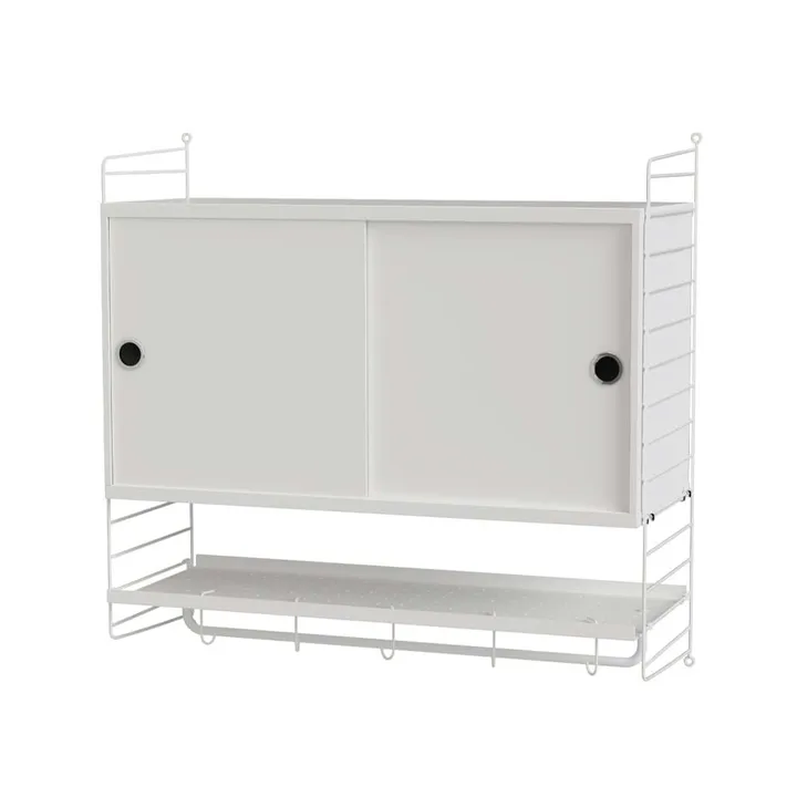Dormitorio String blanco - Combinación F - String