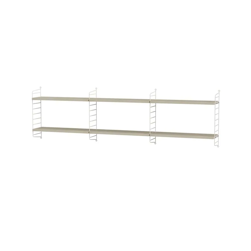 Dormitorio String fresno y blanco - Combinación E String