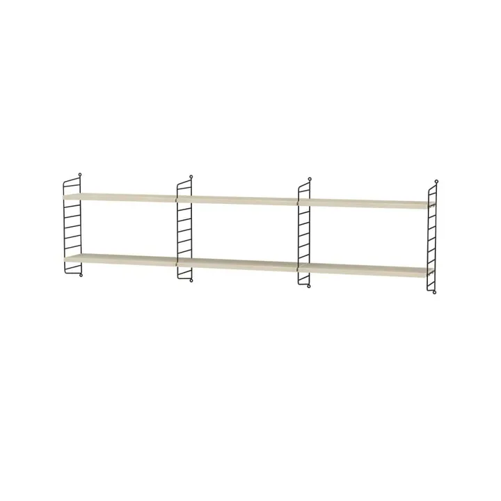 Dormitorio String fresno y negro - Combinación E - String