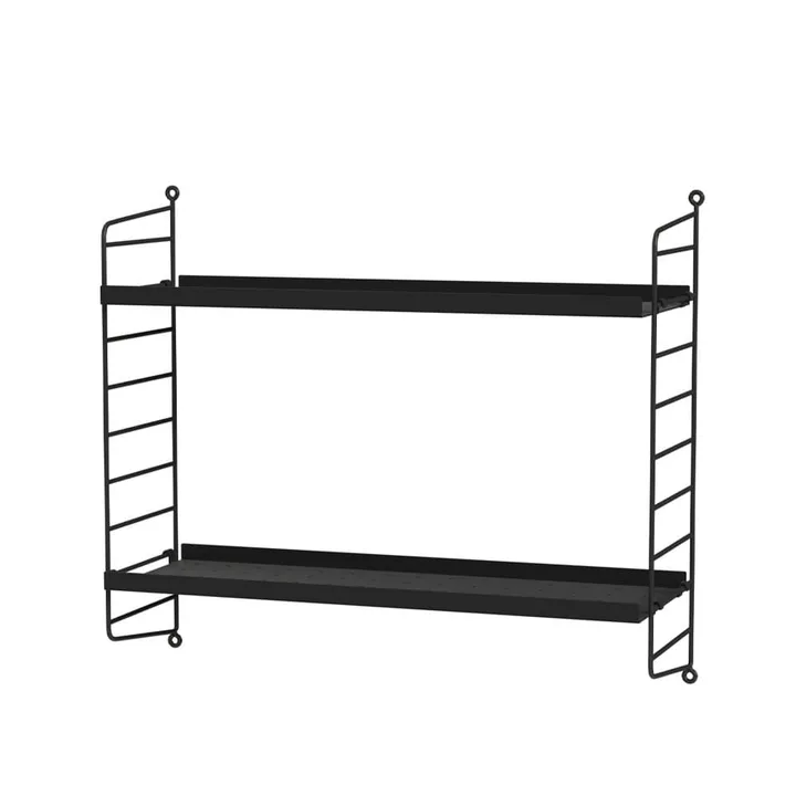 Dormitorio String negro - Combinación B - String
