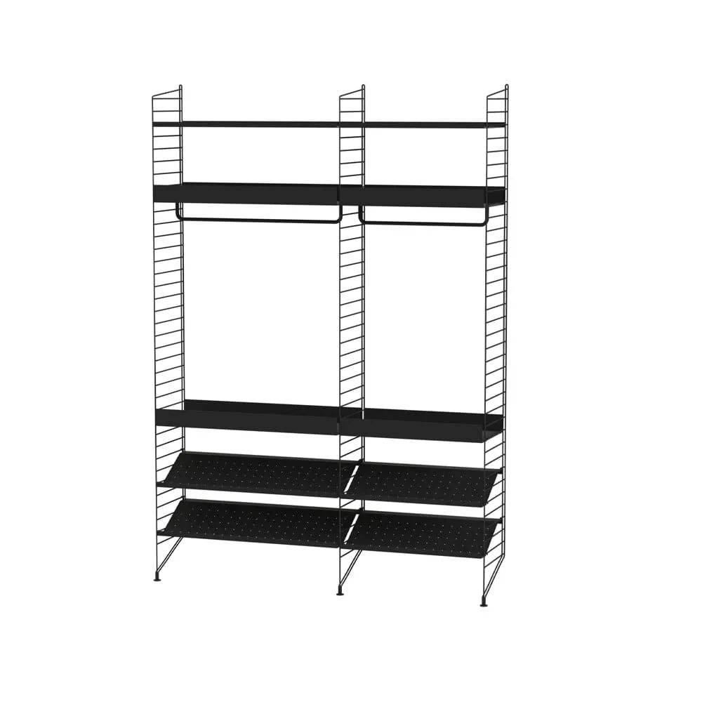 Dormitorio String negro - Combinación C String
