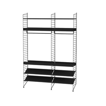 Dormitorio String negro - Combinación C - undefined - String