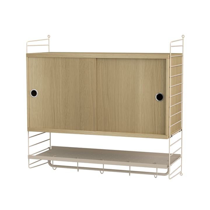 Dormitorio String roble y beige - Combinación F - undefined - String