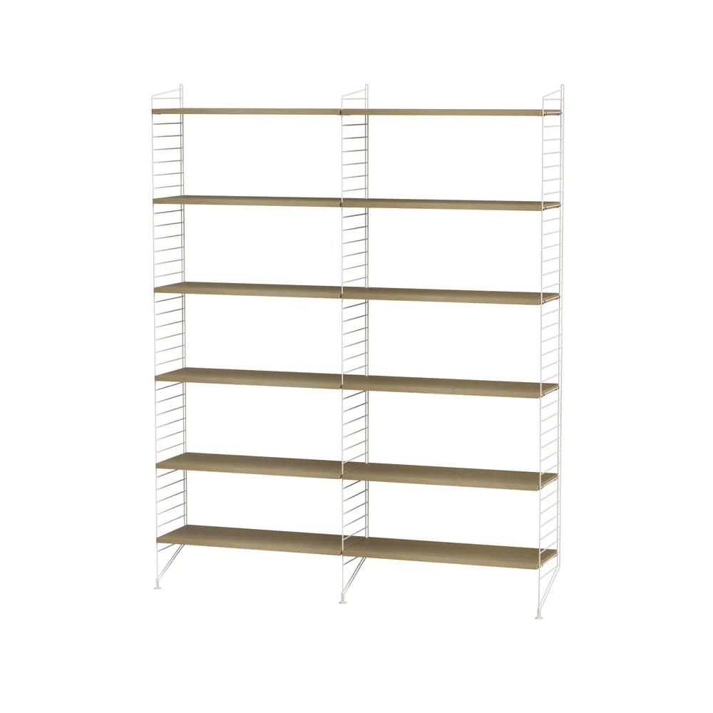 Dormitorio String roble y blanco - Combinación A,  String