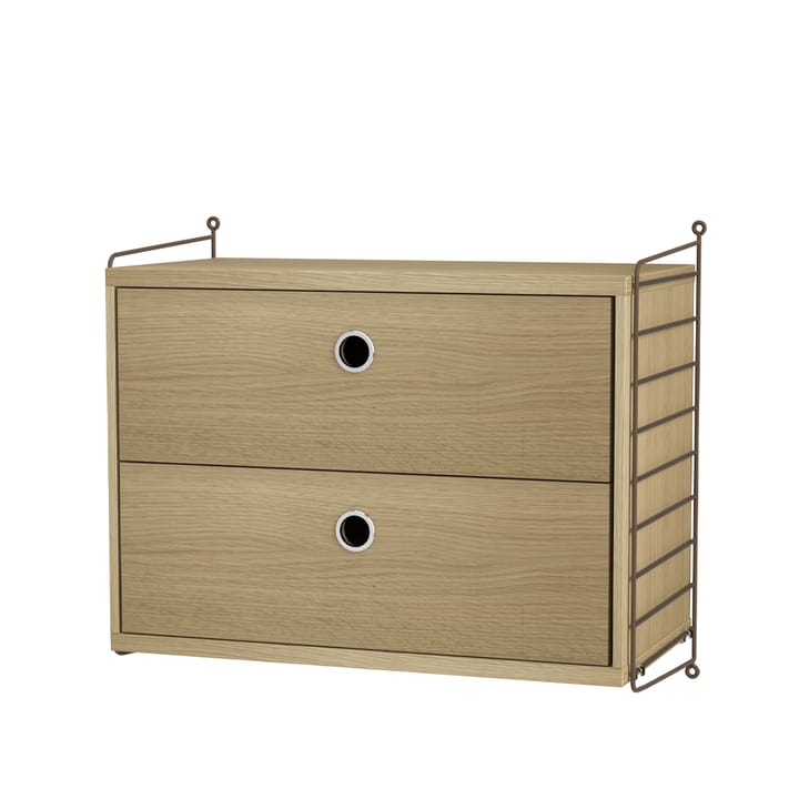 Dormitorio String roble y marrón - Combinación A - undefined - String