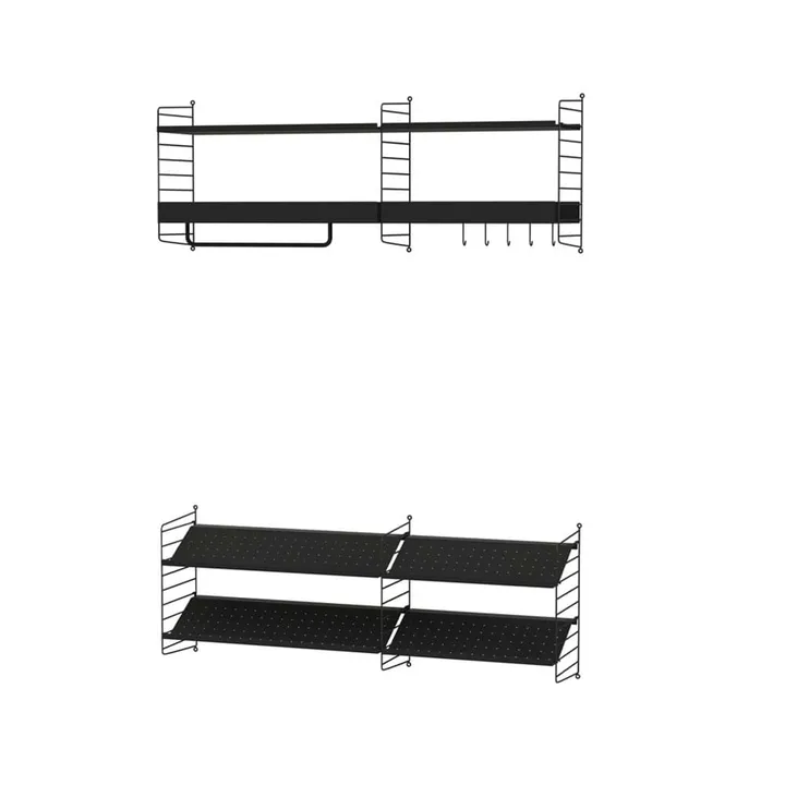 Entrada String negro - Combinación H - String