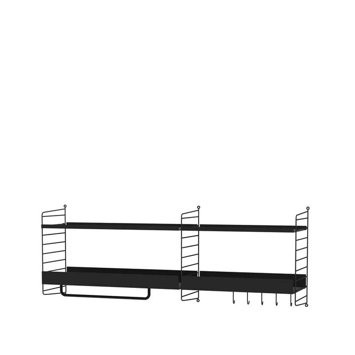 Entrada String negro - Combinación J - String