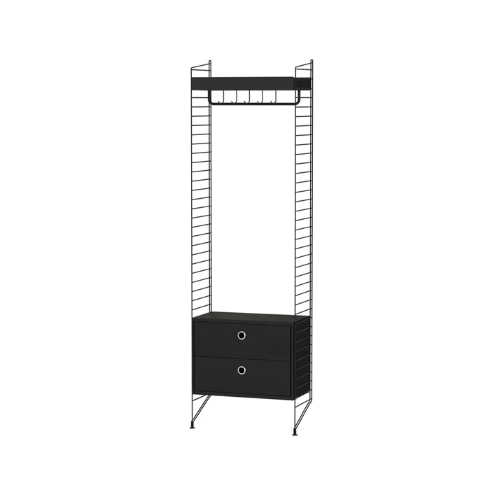 Entrada String negro - Combinación M - String