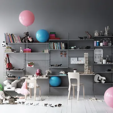 Escritorio String - Blanco, 78x58 cm - String