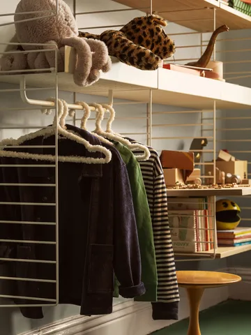 Escritorio String - Roble, 58×58 cm - String