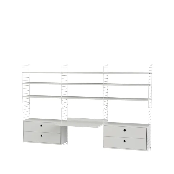 Espacio de trabajo String blanco - Combinación F - String