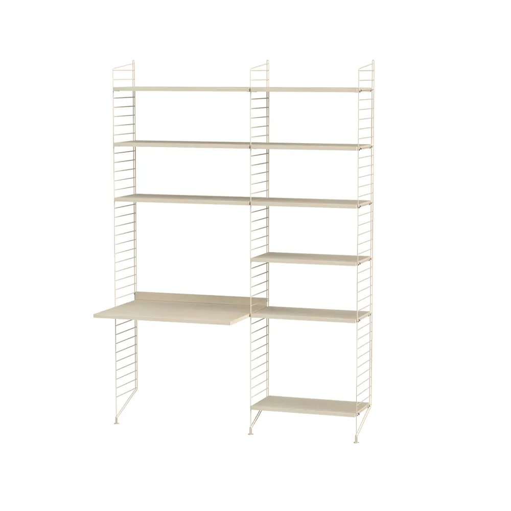 Espacio de trabajo String fresno y beige - Combinación B String