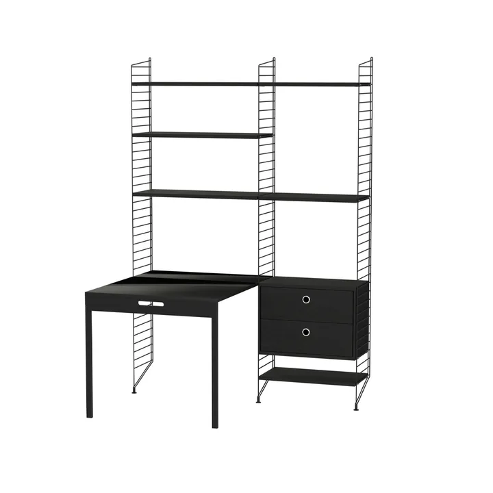 Espacio de trabajo String negro - Combinación E - String