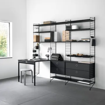 Espacio de trabajo String negro - Combinación E - String